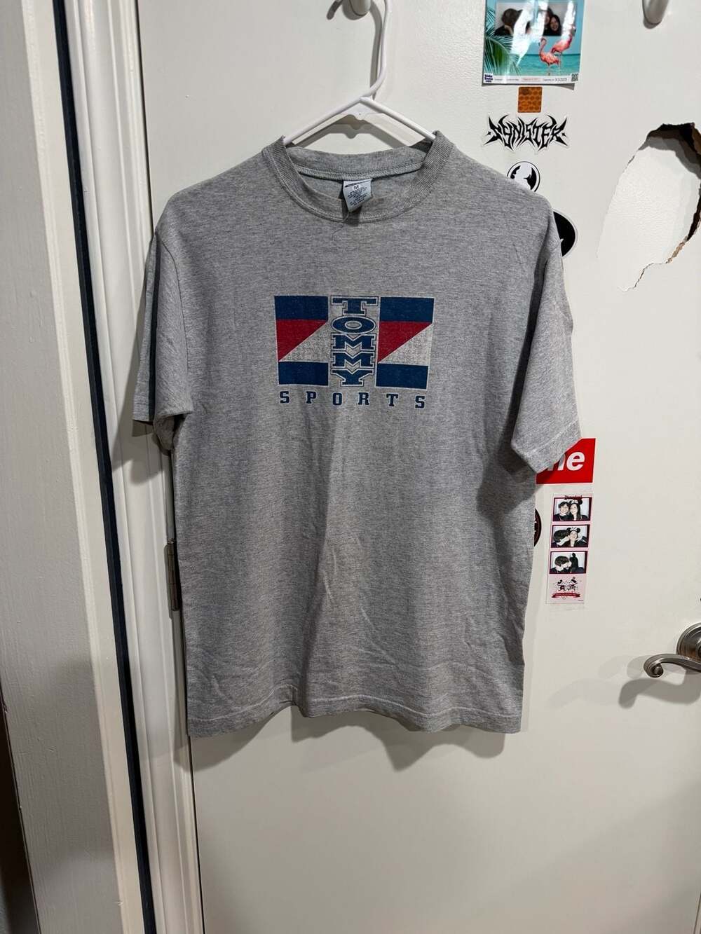 Vintage 90s Old Navy Tommy Sports Bootleg Graphic T-Shirt